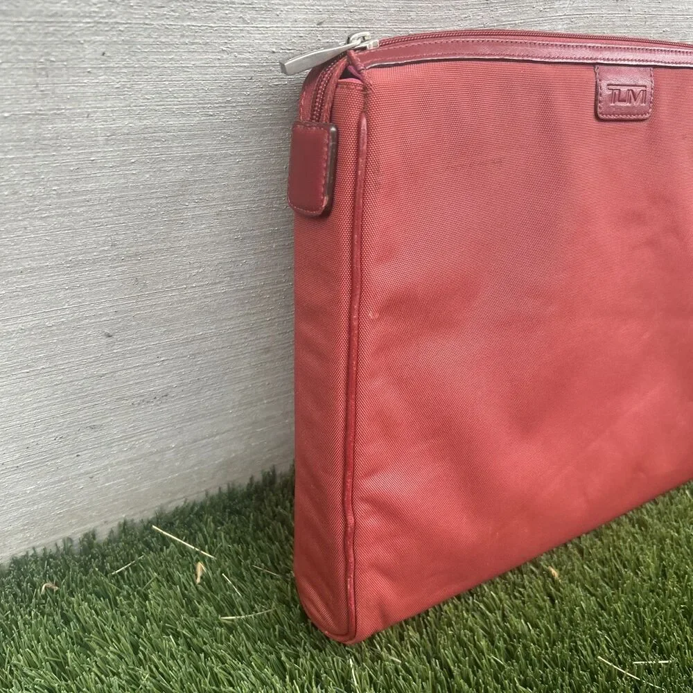 TUMI Laptop Portfolio Orange Rare Sleeve Hard case